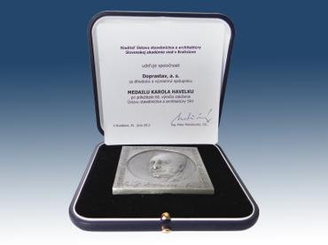 Medaila Karola Havelku za dlhodobú a významnú spoluprácu (2013)
